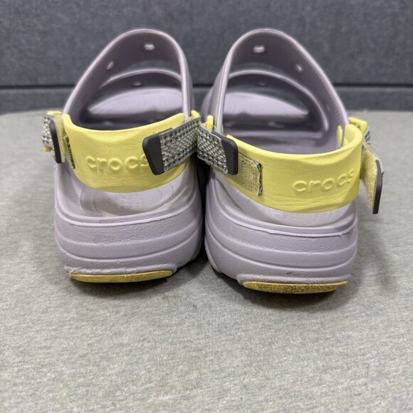 Crocs Classic All-Terrain Sandal Men's Size 11 207711-1FH Gray Neon Outdoors - Picture 4 of 7